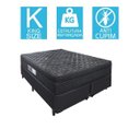 Ver imagem 4 de Cama Box King + Colchão Portobel De Mola Arezzo Black Light