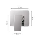 Ver imagem 5 de Kit C/2 Acabamentos Registro Mono Comando Base Deca Cromado