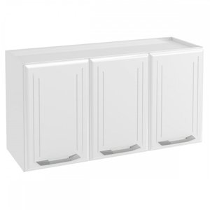 Armário Aéreo Cozinha em Aço Topázio 3 Portas Branco - Telasul