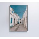 Ver imagem 3 de Quadro Viela Colonial 60x90 Cm Vidro Impresso