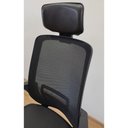 Ver imagem 6 de Cadeira de Escritório Adrix Presidente Ergonômica NR17 Presidencial Vinil Base Rodízios Encosto