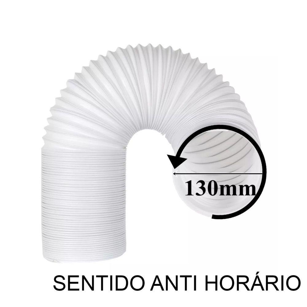 Duto de Exaustão Ar Condicionado Portátil 130mm Facil Instalação Electrolux Po12f - 2