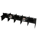 Ver imagem 4 de Mesa Escritório Plataforma 10lugares 4,50x1,20 Preto Inteiro!!