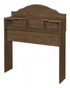 Ver imagem 4 de Cabeceira Para Cama Box Solteiro 2 Nichos Evelyn 100% MDF Mocaccino