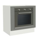Ver imagem 1 de Balcão para Forno de Embutir 80 X 60 Cm sem Tampo Branco/cinza Agata Madesa Branco/cinza