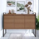 Ver imagem 5 de Buffet Aparador Industrial 3 Portas para Sala de Jantar