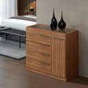 Ver imagem 2 de Cômoda Laura C/ Porta Jóia Amêndola para Quarto