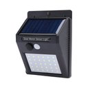 Ver imagem 1 de Kit 5 Luminária Solar Iluminação Jardim Exterior Parede 30 Leds Lorben