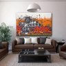 Quadro Decorativo Arte Urbana Musical Play Music - 180x100cm - 5