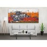 Quadro Decorativo Arte Urbana Musical Play Music - 180x100cm - 3