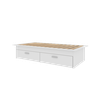 Cama Box Solteiro 02 Gavetas Dengo:branco - 8