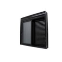 Ver imagem 3 de Janela de Correr 2 Folhas Persiana Integrada Preta C/controle - 120x120