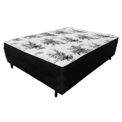 Cama Box Casal Conjugada Ortopédico (5cm) Colchão Dos Sonhos