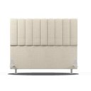 Ver imagem 2 de Cabeceira Cama Box King Dubai 1,95cm - Linho Bege