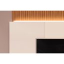 Ver imagem 6 de Painel Home P/ Tv até 85 Polegadas Hit 2290 100% Mdf Extensível C/ Led de 240 a 290cm Cedro/