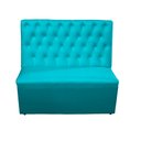Ver imagem 4 de Sofá Canto Alemão Ana Bela 2 lugares - Azul Tiffany