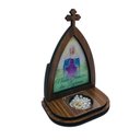 Ver imagem 2 de Capela Nossa Senhora das Lágrimas Com Porta Terço E Intenções FORNECEDOR 2 1077NL