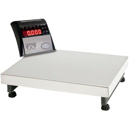 Balança Plataforma Inox Dpb-150 150Kg/50g 50X40cm C/ Bat S/col - Ramuza - 1