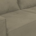 Ver imagem 5 de Sofá 2 Lugares Onix 1,80M para Sala Confortavel Sued Herrero:Cappuccino