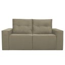 Ver imagem 2 de Sofá 2 Lugares Onix 1,80M para Sala Confortavel Sued Herrero:Cappuccino