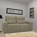 Ver imagem 1 de Sofá 2 Lugares Onix 1,80M para Sala Confortavel Sued Herrero:Cappuccino