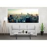 Quadro Decorativo Cidade Horizonte Manhattan - 90x60cm - 2