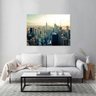 Quadro Decorativo Cidade Horizonte Manhattan - 90x60cm - 4