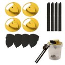 Ver imagem 1 de Ratoeira Armadilha Kit 4 Uni Pega Rato Controle de Praga Gaiola Reutilizavel Roedor Camundongo Casa 