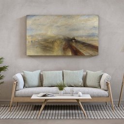 Quadro Decorativo Conceito Chuva, Vapor e Velocidade - 120x80 cm - 1