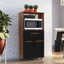 Ver imagem 1 de Armário Multiuso Luni 2 Portas 1 Gaveta Cozinha Mb1