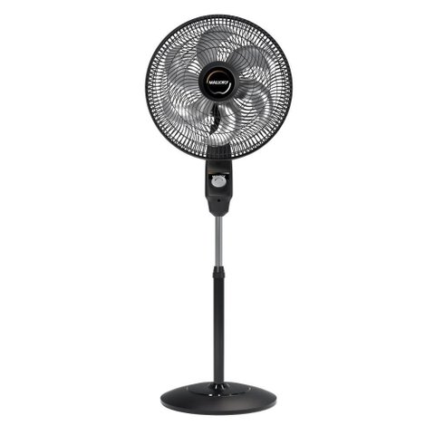 Ventilador de Coluna Mallory Éolo 40cm Preto e Grafite - 220v
