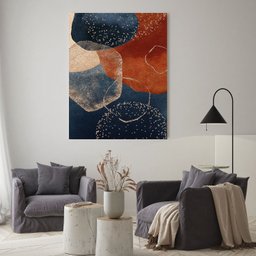 Quadro Decorativo Abstrato Requiem - 150x100 cm - 2