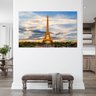 Quadro Decorativi Urbanismo e Monumentos Cidade Paris Torre Eiffel - 150x100 cm - 3