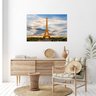 Quadro Decorativi Urbanismo e Monumentos Cidade Paris Torre Eiffel - 150x100 cm - 4