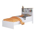 Ver imagem 1 de Cama Infantil Com Estante E Protetores 90 House Art In Móveis Branco