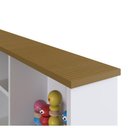 Ver imagem 3 de Cama Infantil Com Estante E Protetores 90 House Art In Móveis Branco
