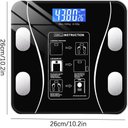 Ver imagem 5 de Super Balança Digital Academia Bluetooth Bioimpedancia Preto
