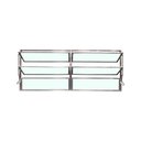 Ver imagem 1 de Vitro Basculante 2 Seções Brilhante 60x200 Linha Esmeralda Vidro Liso