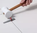 Ver imagem 5 de Espacador Nivel Piso Porcelanato 1,5mm 50PC Vermelho Cortag
