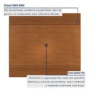 Ver imagem 3 de Conjunto Painel + Rack Sevilha Painel Naturalle Rack Naturalle Mavaular