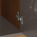 Ver mais imagens de Buffet 190cm 4 Portas com Adega Lizz Casa D Cinza Perola/cedro