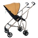 Ver imagem 6 de Carrinho de Bebê para Passeio Galzerano Capri de 6 Meses até 15kg Preto e Cobre