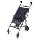 Ver imagem 3 de Carrinho de Bebê para Passeio Galzerano Capri de 6 Meses até 15kg Preto e Cobre