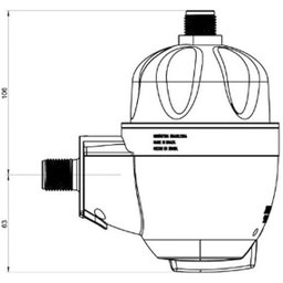 Maxi Aquecedor de Água Ultra 220v Lorenzetti 5500w - 3