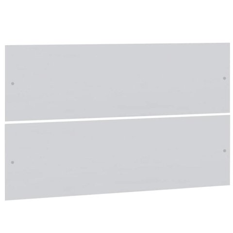 Cabeceira Queen Painel para Cama 165cm Delphi Branco L01 - Mpozenato