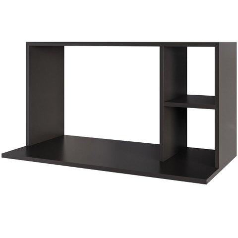 Suporte Aéreo para Micro-ondas 80x40cm Luci M05 Preto - Inoviza