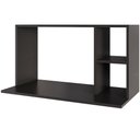 Ver imagem 1 de Suporte Aéreo para Micro-ondas 80x40cm Luci M05 Preto - Inoviza