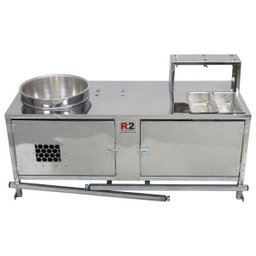 Mesa de Churros com 1 Masseira Engrenagem e 3 Doceiras com Bancada R0004-3 - 3