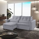Ver imagem 1 de Sofá Exclusive Retrátil e Reclinável 230cm Braço 25cm Meu Sofá Online