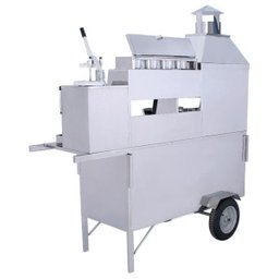 Carrinho 4 em 1 de Churrasco, Hot-Dog, Pastel e Batata Frita R2 66853 - 3